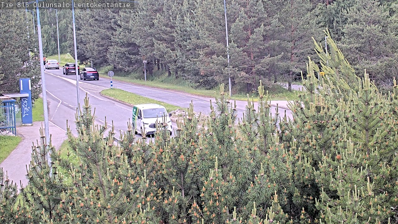 Kelikamerat Kuva Tie 816 Oulunsalo, Lentokentäntie, Oulu, Pohjois-Pohjanmaa