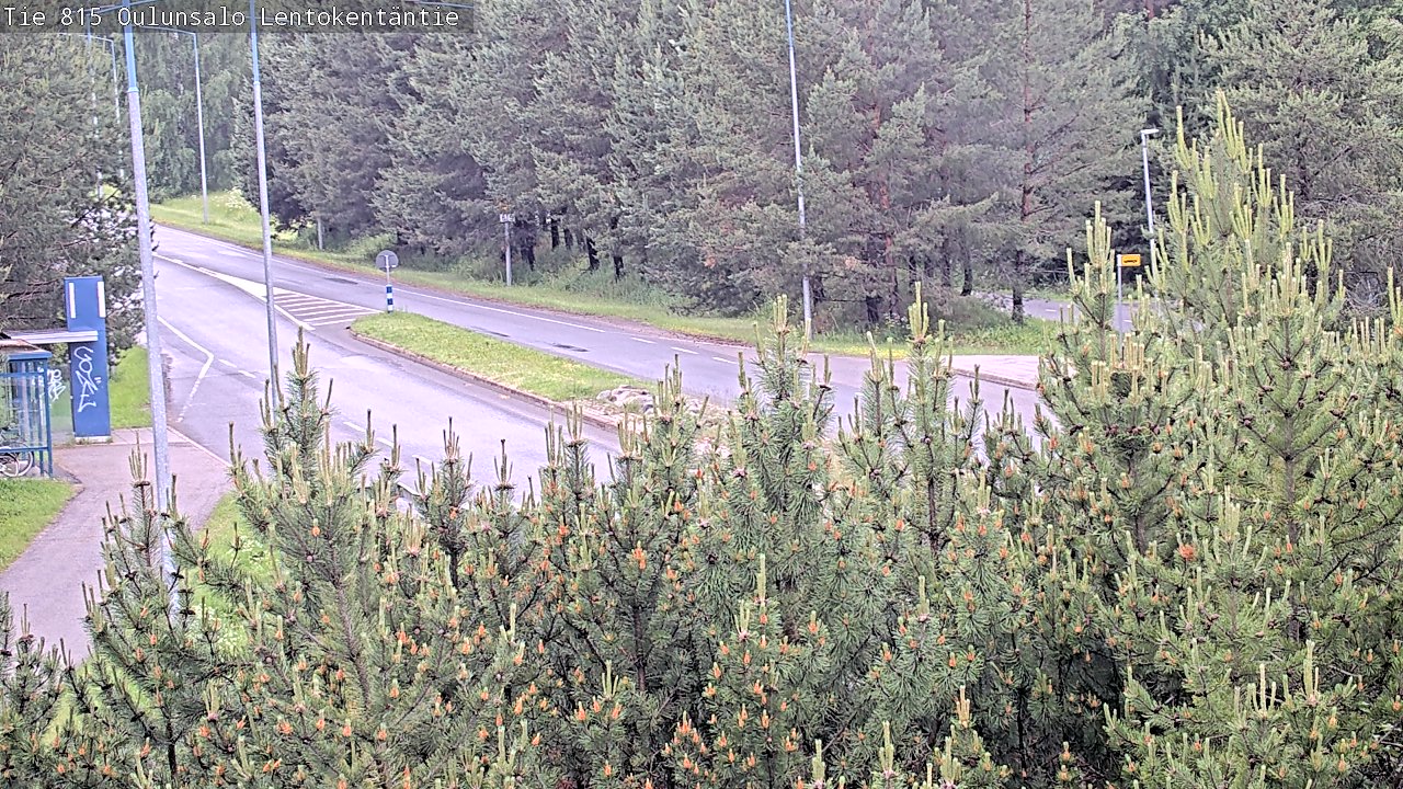 Kelikamerat Kuva Tie 816 Oulunsalo, Lentokentäntie, Oulu, Pohjois-Pohjanmaa