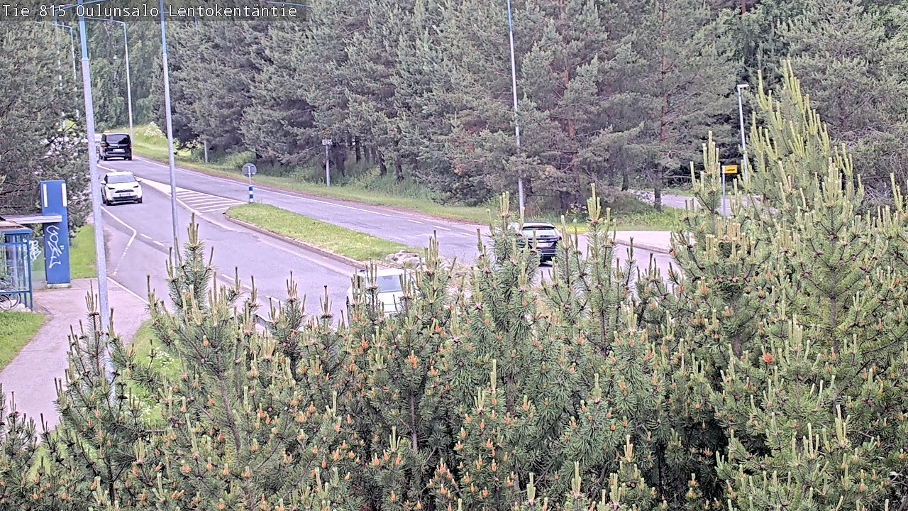 Kelikamerat Kuva Tie 816 Oulunsalo, Lentokentäntie, Oulu, Pohjois-Pohjanmaa