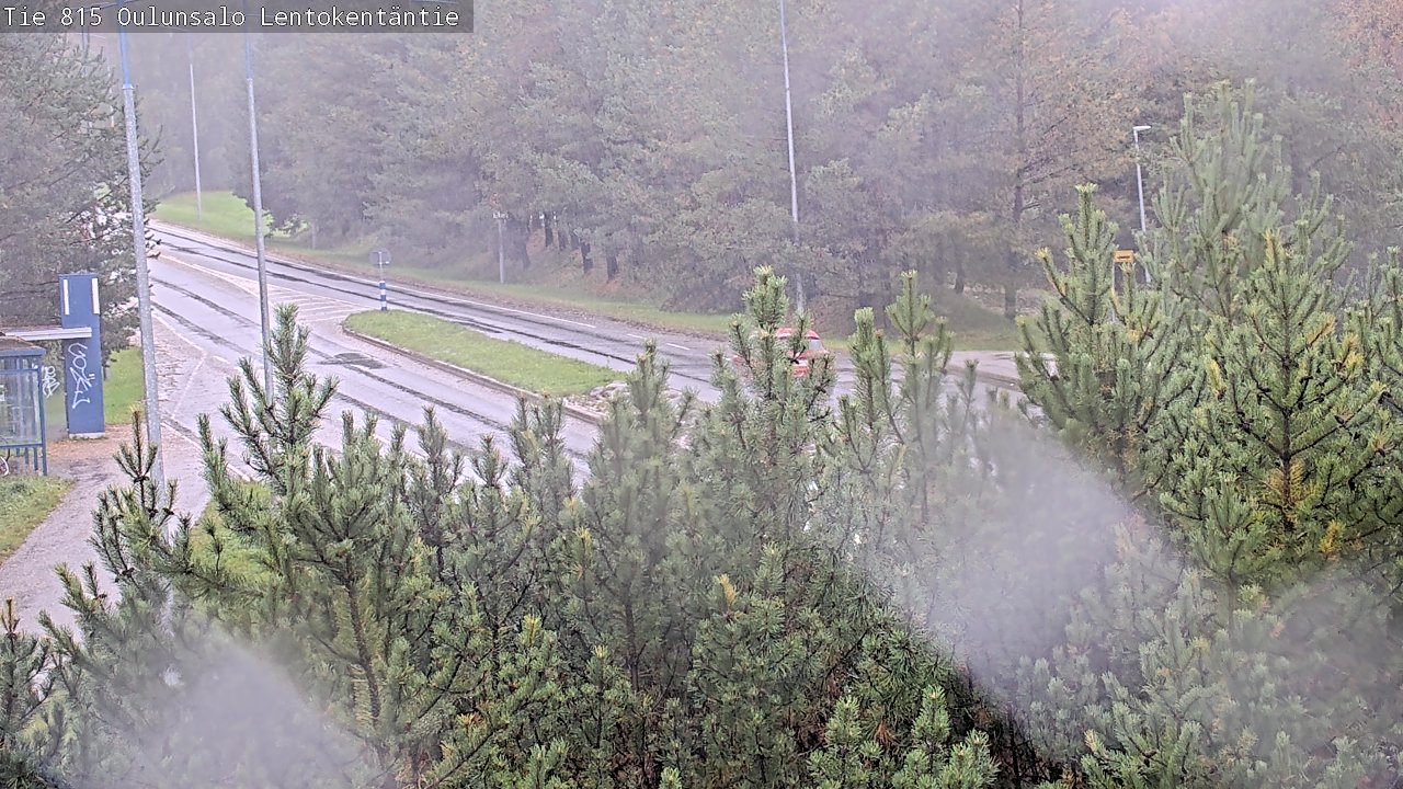 Weather Camera Image Road 816 Oulunsalo, Lentokentäntie, Oulu, Pohjois-Pohjanmaa
