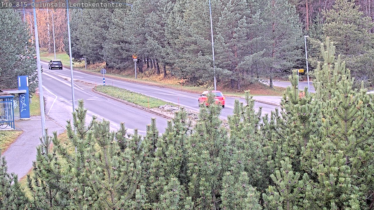 Kelikamerat Kuva Tie 816 Oulunsalo, Lentokentäntie, Oulu, Pohjois-Pohjanmaa