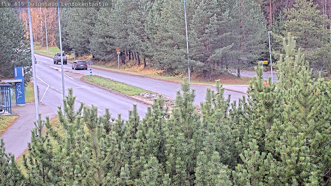 Kelikamerat Kuva Tie 816 Oulunsalo, Lentokentäntie, Oulu, Pohjois-Pohjanmaa