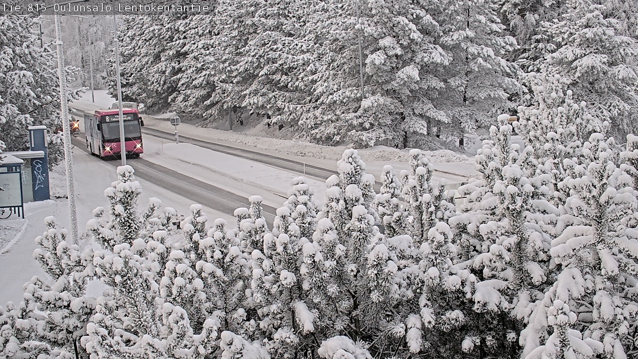 Kelikamerat Kuva Tie 816 Oulunsalo, Lentokentäntie, Oulu, Pohjois-Pohjanmaa