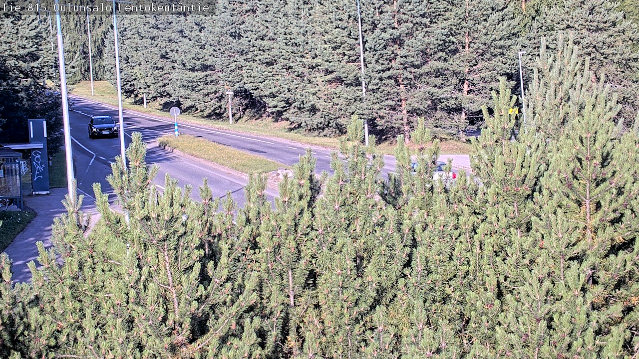 Weather Camera Image Road 816 Oulunsalo, Lentokentäntie, Oulu, Pohjois-Pohjanmaa