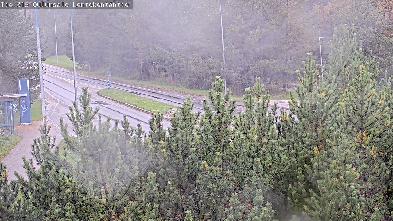 Weather Camera Image Road 816 Oulunsalo, Lentokentäntie, Oulu, Pohjois-Pohjanmaa