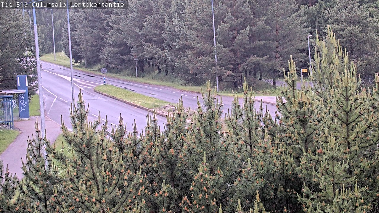 Kelikamerat Kuva Tie 816 Oulunsalo, Lentokentäntie, Oulu, Pohjois-Pohjanmaa