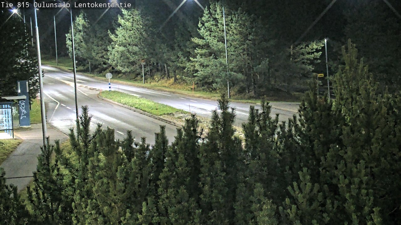 Kelikamerat Kuva Tie 816 Oulunsalo, Lentokentäntie, Oulu, Pohjois-Pohjanmaa