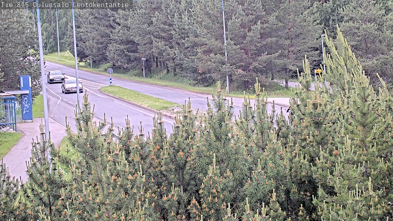 Kelikamerat Kuva Tie 816 Oulunsalo, Lentokentäntie, Oulu, Pohjois-Pohjanmaa
