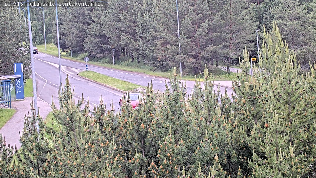 Kelikamerat Kuva Tie 816 Oulunsalo, Lentokentäntie, Oulu, Pohjois-Pohjanmaa