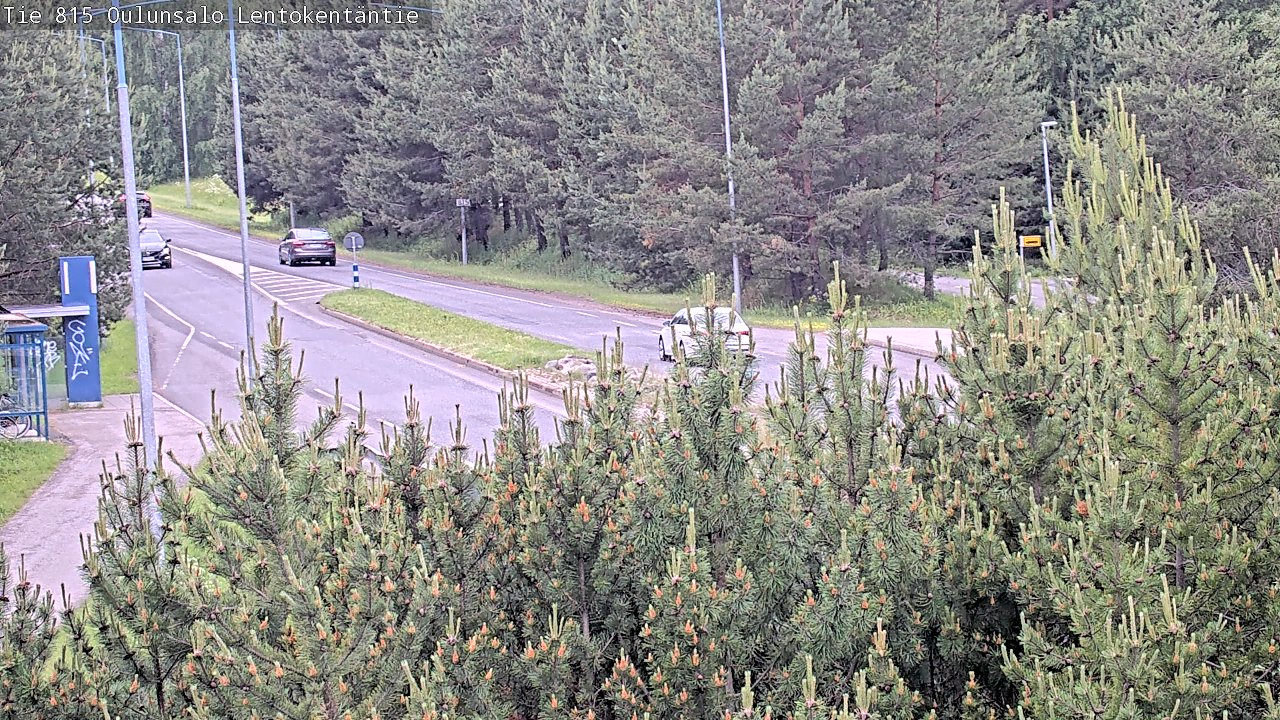 Kelikamerat Kuva Tie 816 Oulunsalo, Lentokentäntie, Oulu, Pohjois-Pohjanmaa