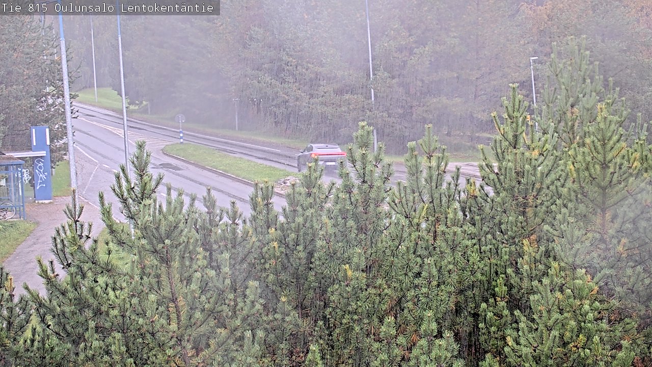 Kelikamerat Kuva Tie 816 Oulunsalo, Lentokentäntie, Oulu, Pohjois-Pohjanmaa