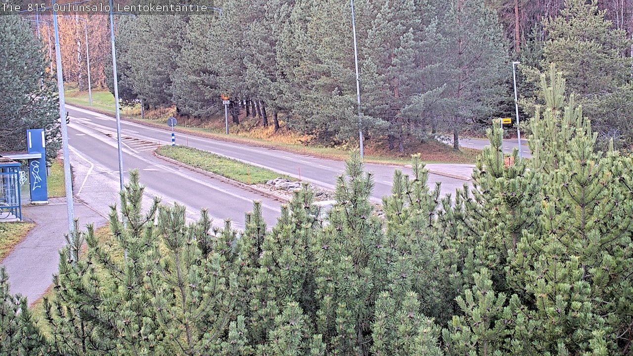 Kelikamerat Kuva Tie 816 Oulunsalo, Lentokentäntie, Oulu, Pohjois-Pohjanmaa