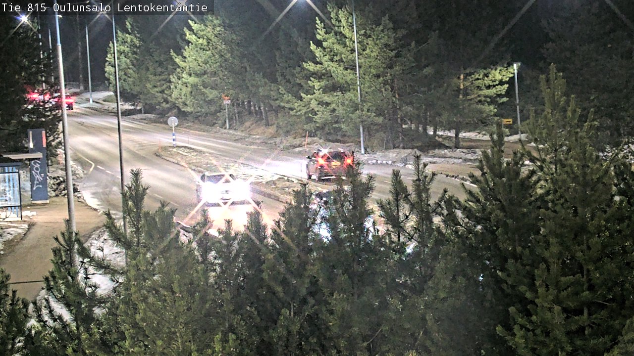 Kelikamerat Kuva Tie 816 Oulunsalo, Lentokentäntie, Oulu, Pohjois-Pohjanmaa