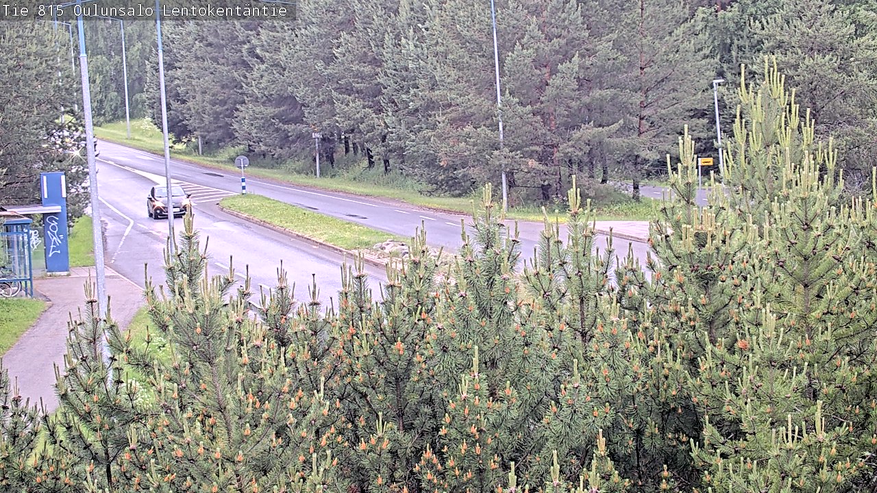 Kelikamerat Kuva Tie 816 Oulunsalo, Lentokentäntie, Oulu, Pohjois-Pohjanmaa