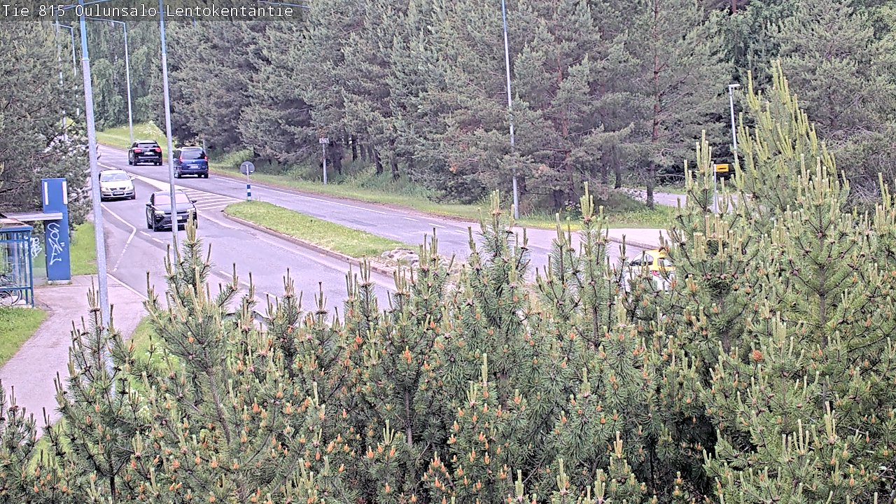 Kelikamerat Kuva Tie 816 Oulunsalo, Lentokentäntie, Oulu, Pohjois-Pohjanmaa