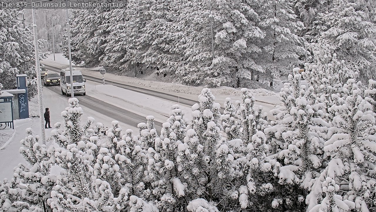 Kelikamerat Kuva Tie 816 Oulunsalo, Lentokentäntie, Oulu, Pohjois-Pohjanmaa