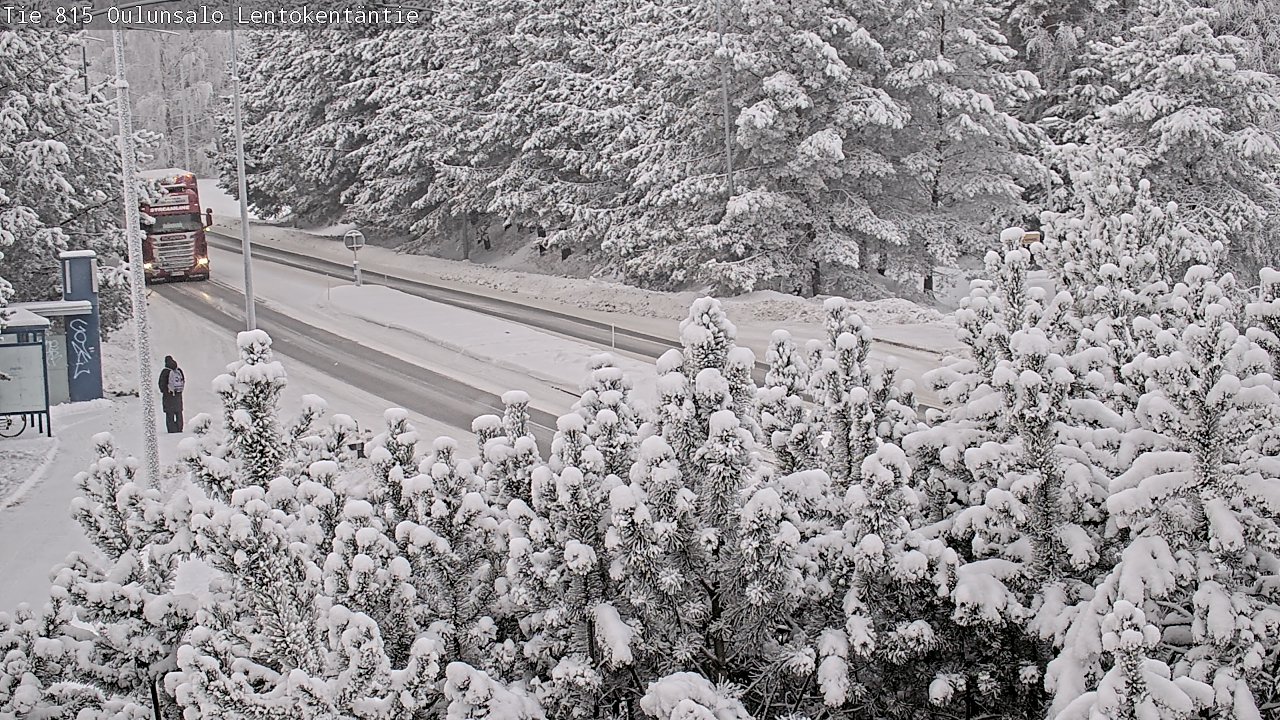 Kelikamerat Kuva Tie 816 Oulunsalo, Lentokentäntie, Oulu, Pohjois-Pohjanmaa