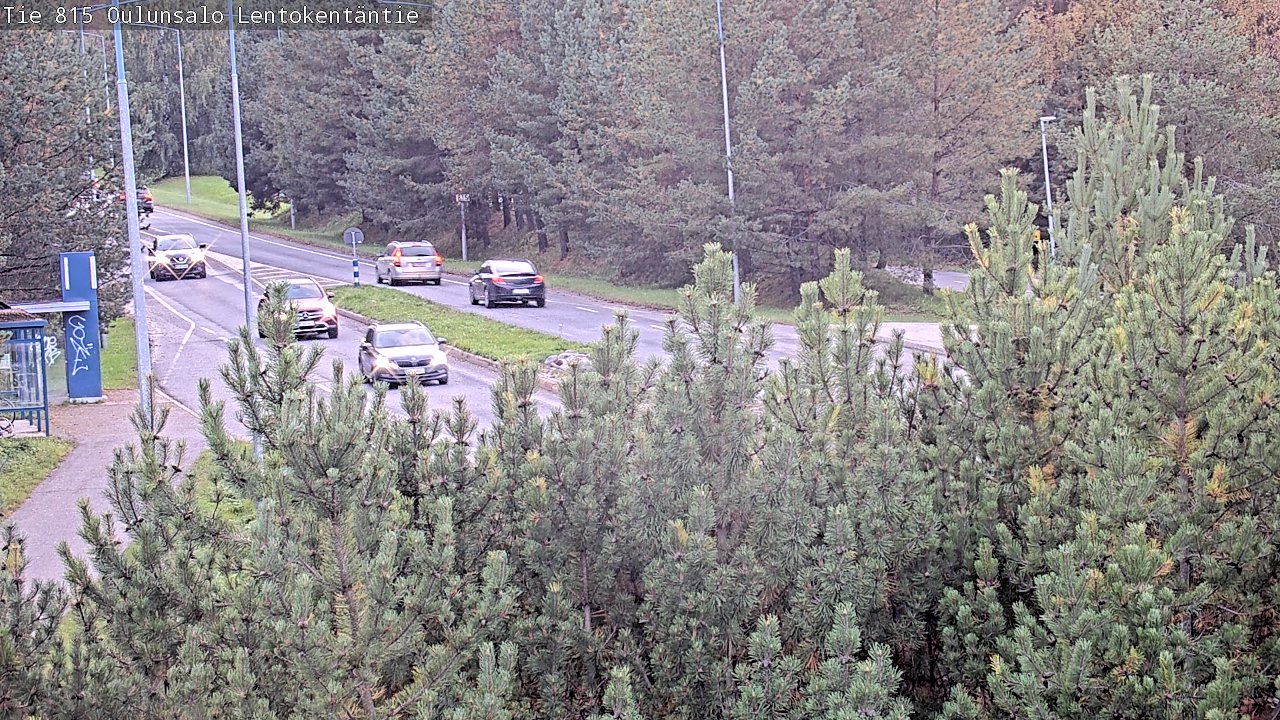 Kelikamerat Kuva Tie 816 Oulunsalo, Lentokentäntie, Oulu, Pohjois-Pohjanmaa