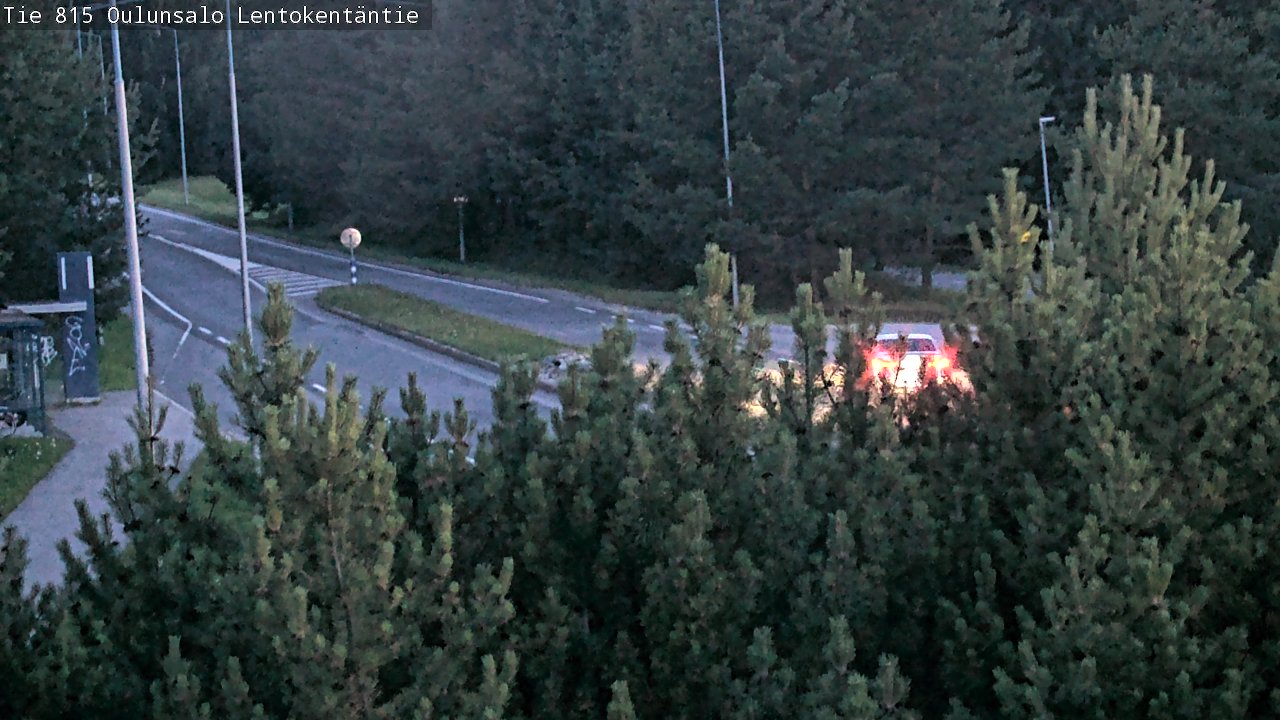 Kelikamerat Kuva Tie 816 Oulunsalo, Lentokentäntie, Oulu, Pohjois-Pohjanmaa