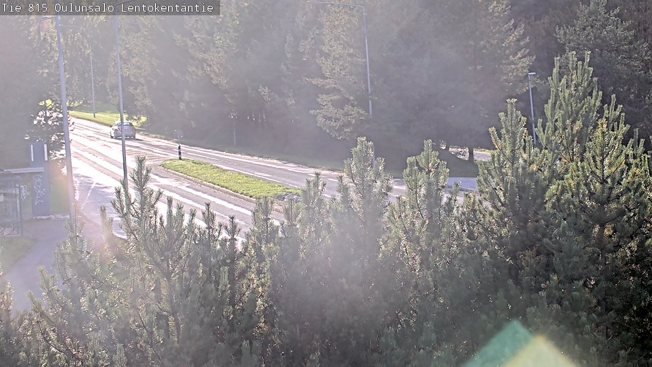 Kelikamerat Kuva Tie 816 Oulunsalo, Lentokentäntie, Oulu, Pohjois-Pohjanmaa