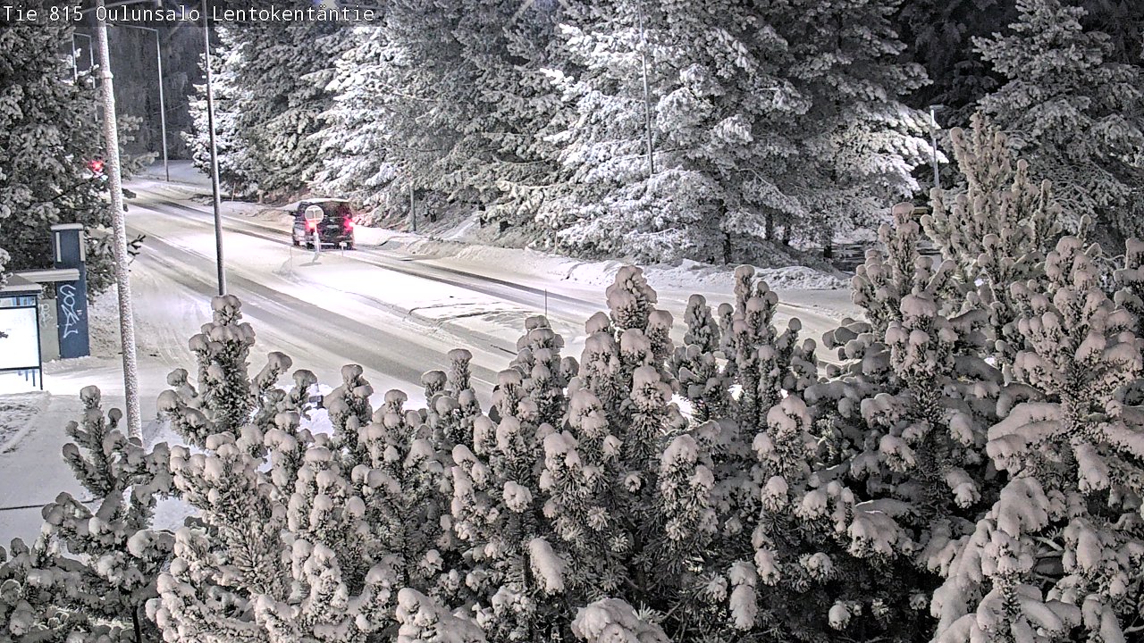 Kelikamerat Kuva Tie 816 Oulunsalo, Lentokentäntie, Oulu, Pohjois-Pohjanmaa