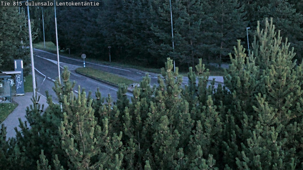 Kelikamerat Kuva Tie 816 Oulunsalo, Lentokentäntie, Oulu, Pohjois-Pohjanmaa