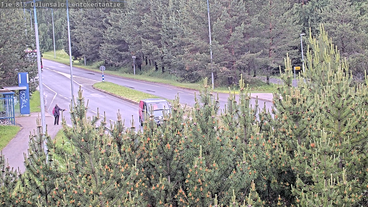 Kelikamerat Kuva Tie 816 Oulunsalo, Lentokentäntie, Oulu, Pohjois-Pohjanmaa