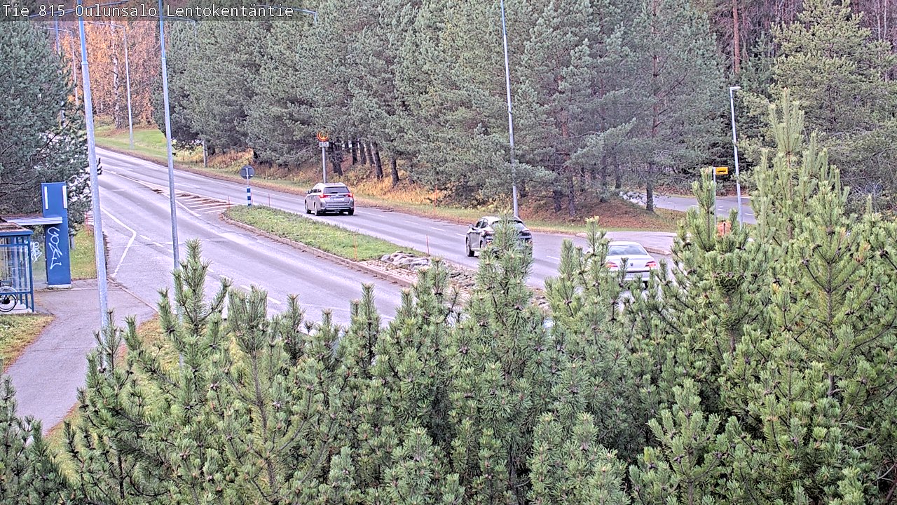 Kelikamerat Kuva Tie 816 Oulunsalo, Lentokentäntie, Oulu, Pohjois-Pohjanmaa