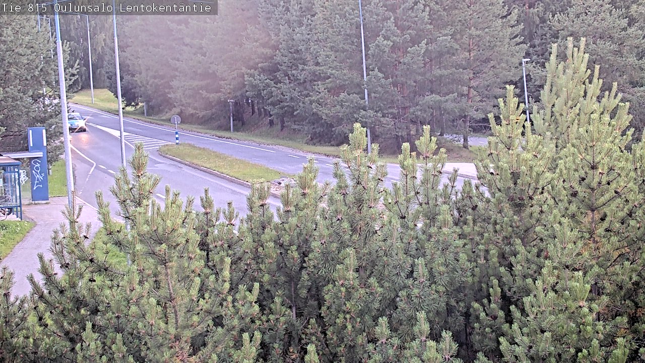 Kelikamerat Kuva Tie 816 Oulunsalo, Lentokentäntie, Oulu, Pohjois-Pohjanmaa