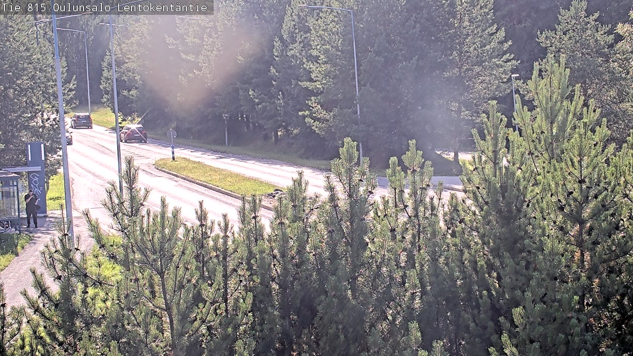 Kelikamerat Kuva Tie 816 Oulunsalo, Lentokentäntie, Oulu, Pohjois-Pohjanmaa