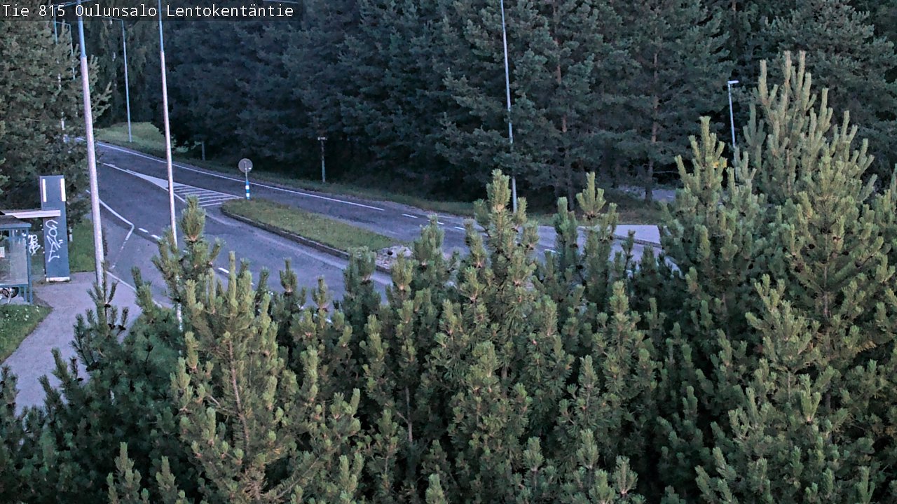 Kelikamerat Kuva Tie 816 Oulunsalo, Lentokentäntie, Oulu, Pohjois-Pohjanmaa