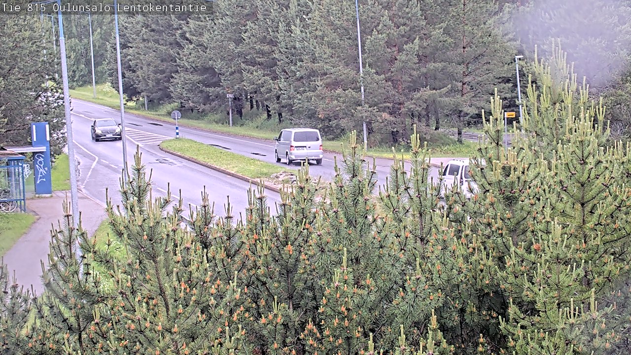 Kelikamerat Kuva Tie 816 Oulunsalo, Lentokentäntie, Oulu, Pohjois-Pohjanmaa