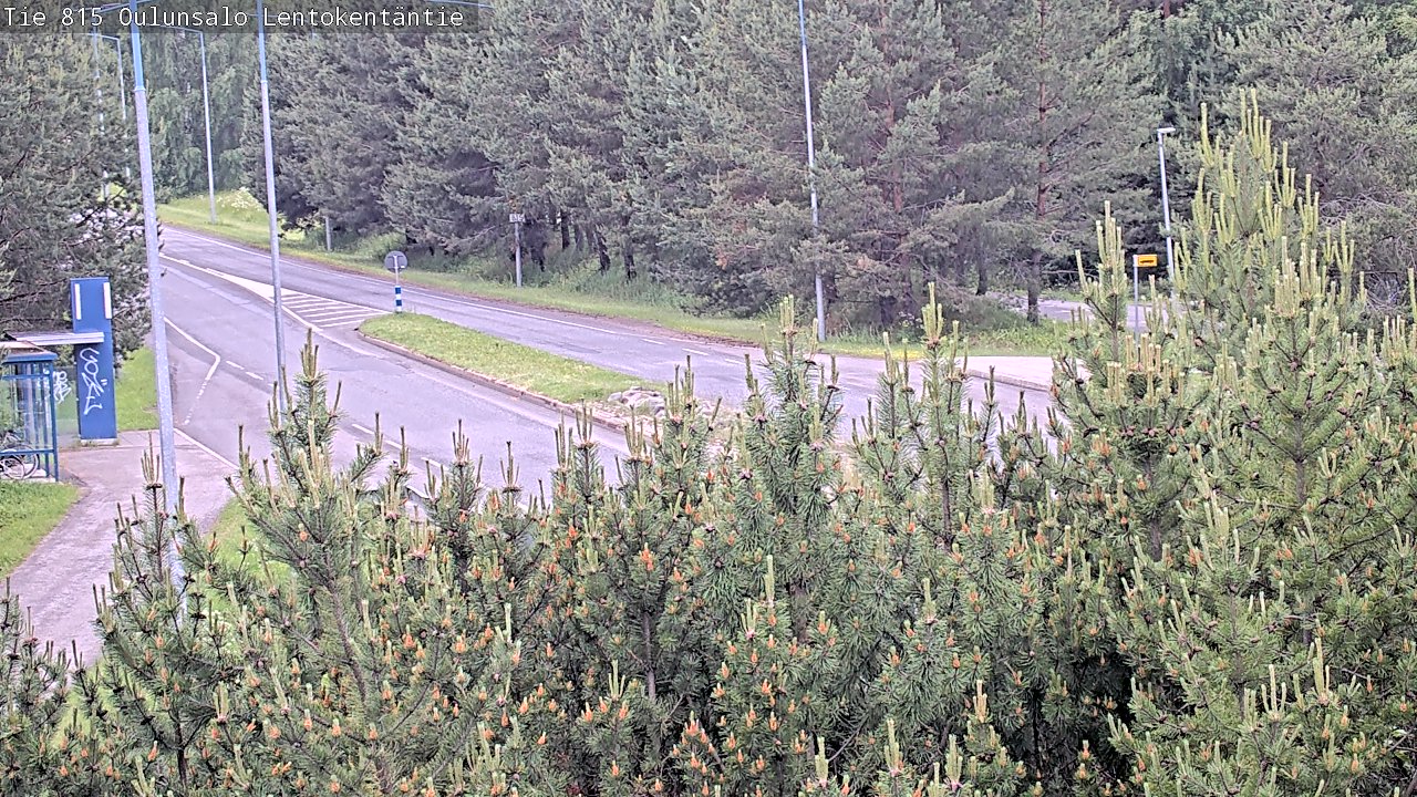 Kelikamerat Kuva Tie 816 Oulunsalo, Lentokentäntie, Oulu, Pohjois-Pohjanmaa