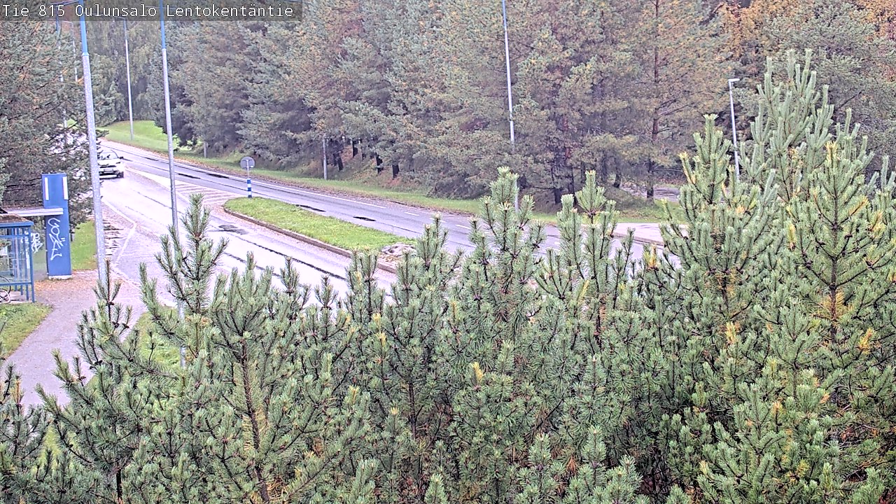 Weather Camera Image Road 816 Oulunsalo, Lentokentäntie, Oulu, Pohjois-Pohjanmaa