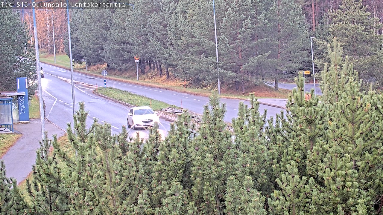 Kelikamerat Kuva Tie 816 Oulunsalo, Lentokentäntie, Oulu, Pohjois-Pohjanmaa