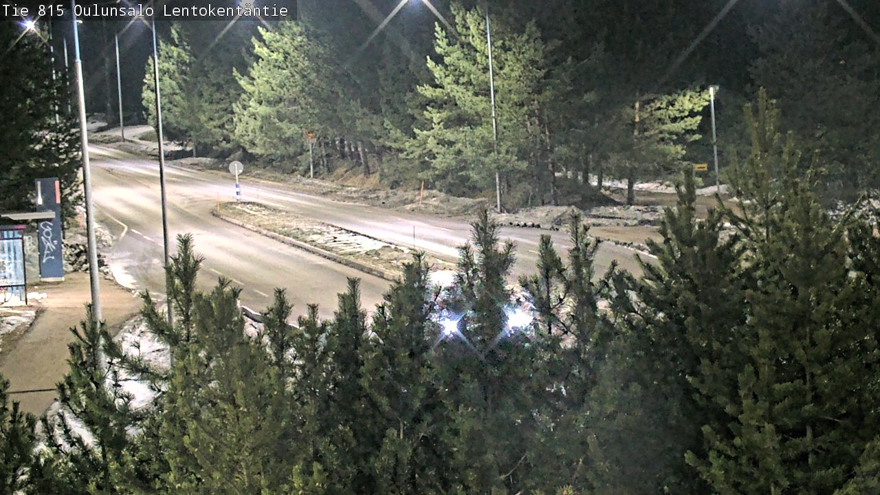 Kelikamerat Kuva Tie 816 Oulunsalo, Lentokentäntie, Oulu, Pohjois-Pohjanmaa