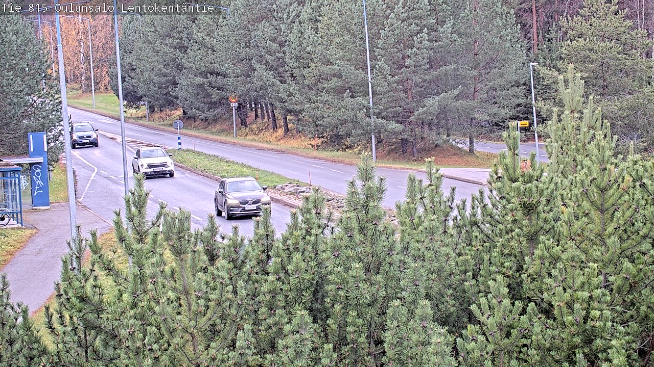 Kelikamerat Kuva Tie 816 Oulunsalo, Lentokentäntie, Oulu, Pohjois-Pohjanmaa