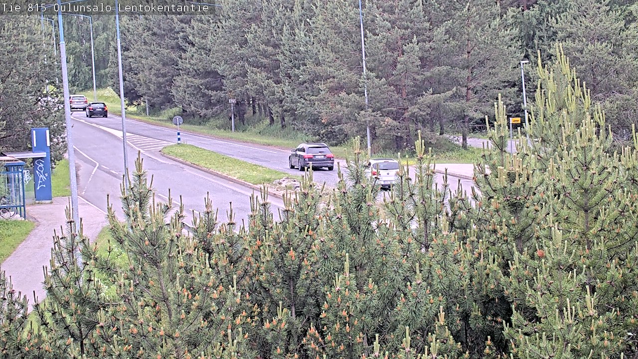 Kelikamerat Kuva Tie 816 Oulunsalo, Lentokentäntie, Oulu, Pohjois-Pohjanmaa