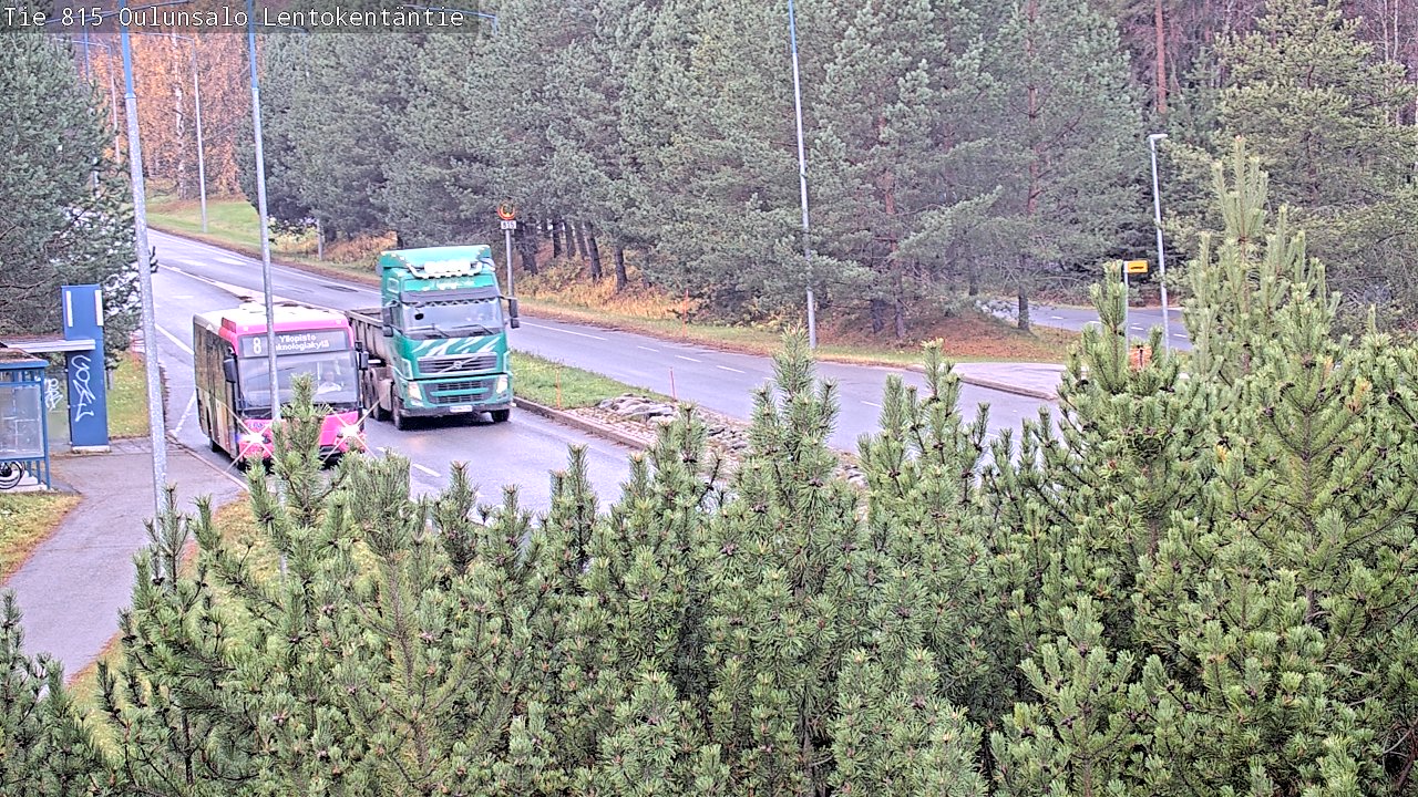 Kelikamerat Kuva Tie 816 Oulunsalo, Lentokentäntie, Oulu, Pohjois-Pohjanmaa