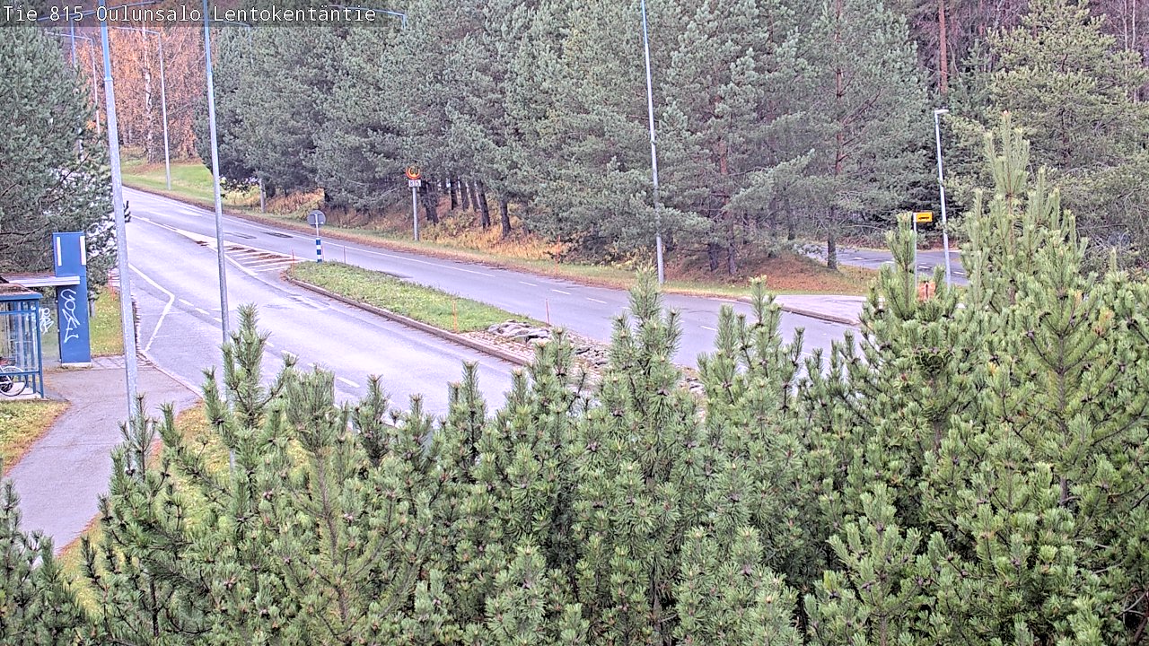Weather Camera Image Road 816 Oulunsalo, Lentokentäntie, Oulu, Pohjois-Pohjanmaa