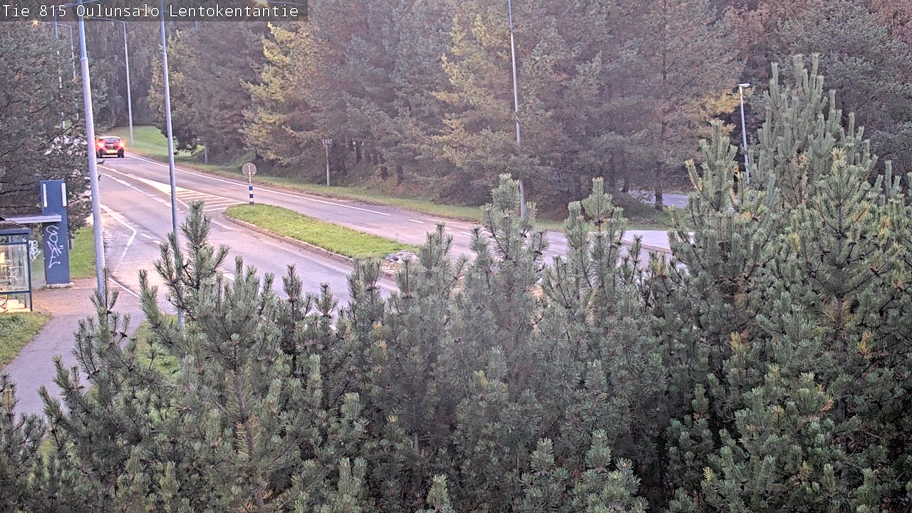 Kelikamerat Kuva Tie 816 Oulunsalo, Lentokentäntie, Oulu, Pohjois-Pohjanmaa