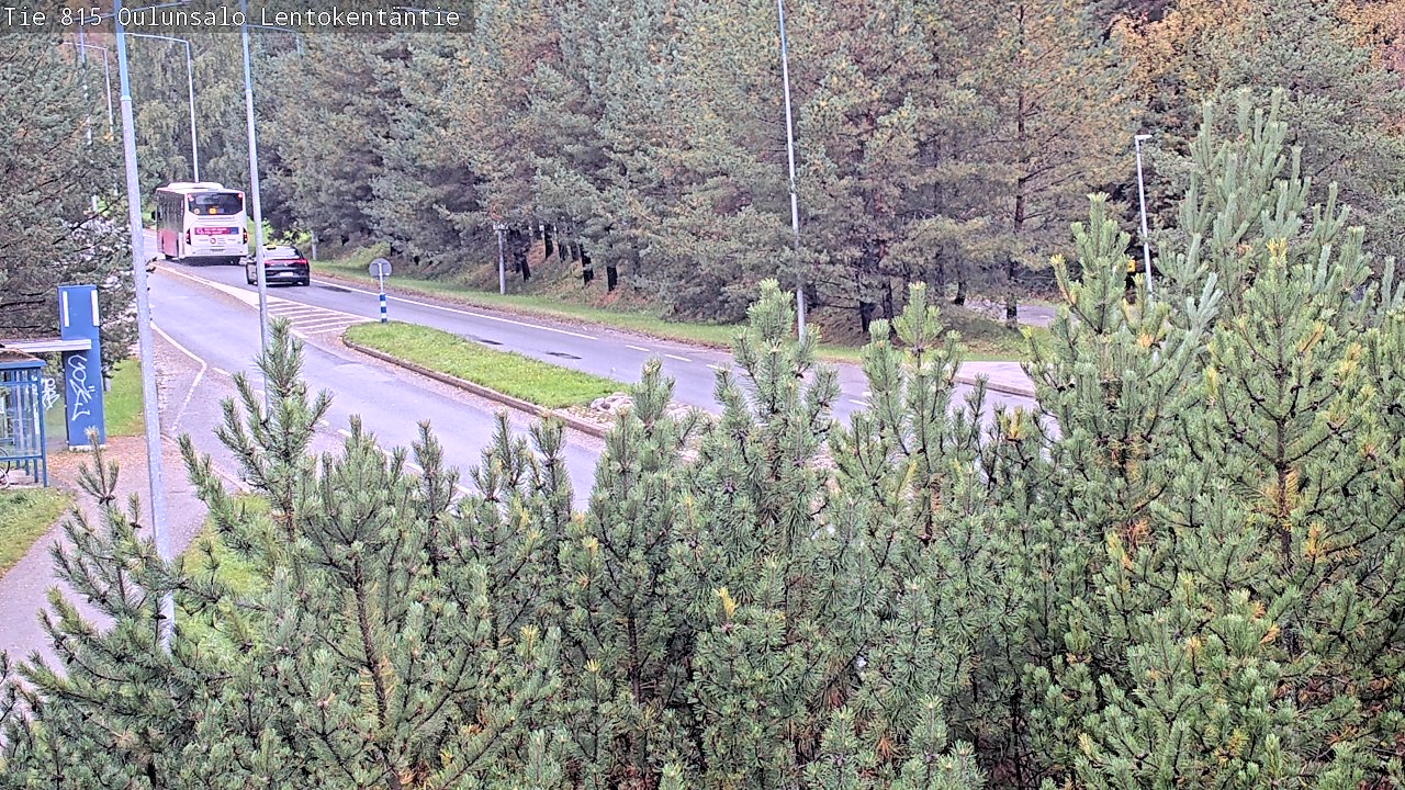 Weather Camera Image Road 816 Oulunsalo, Lentokentäntie, Oulu, Pohjois-Pohjanmaa