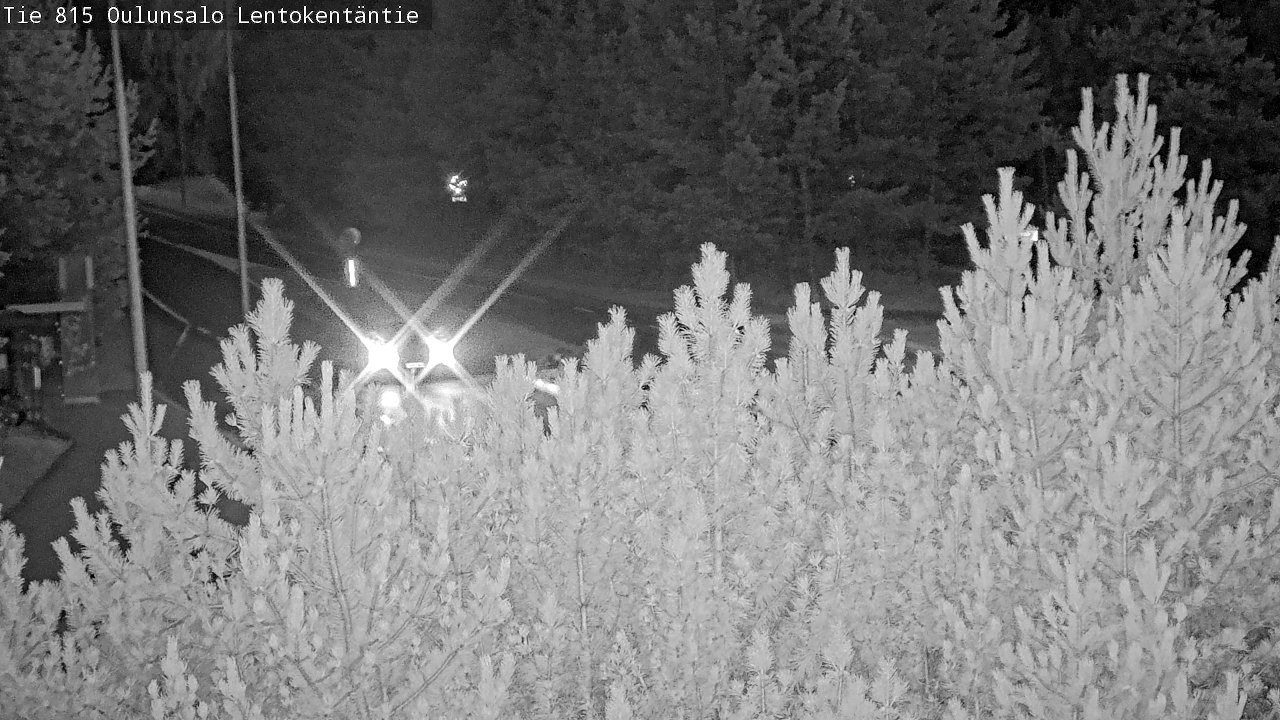 Kelikamerat Kuva Tie 816 Oulunsalo, Lentokentäntie, Oulu, Pohjois-Pohjanmaa