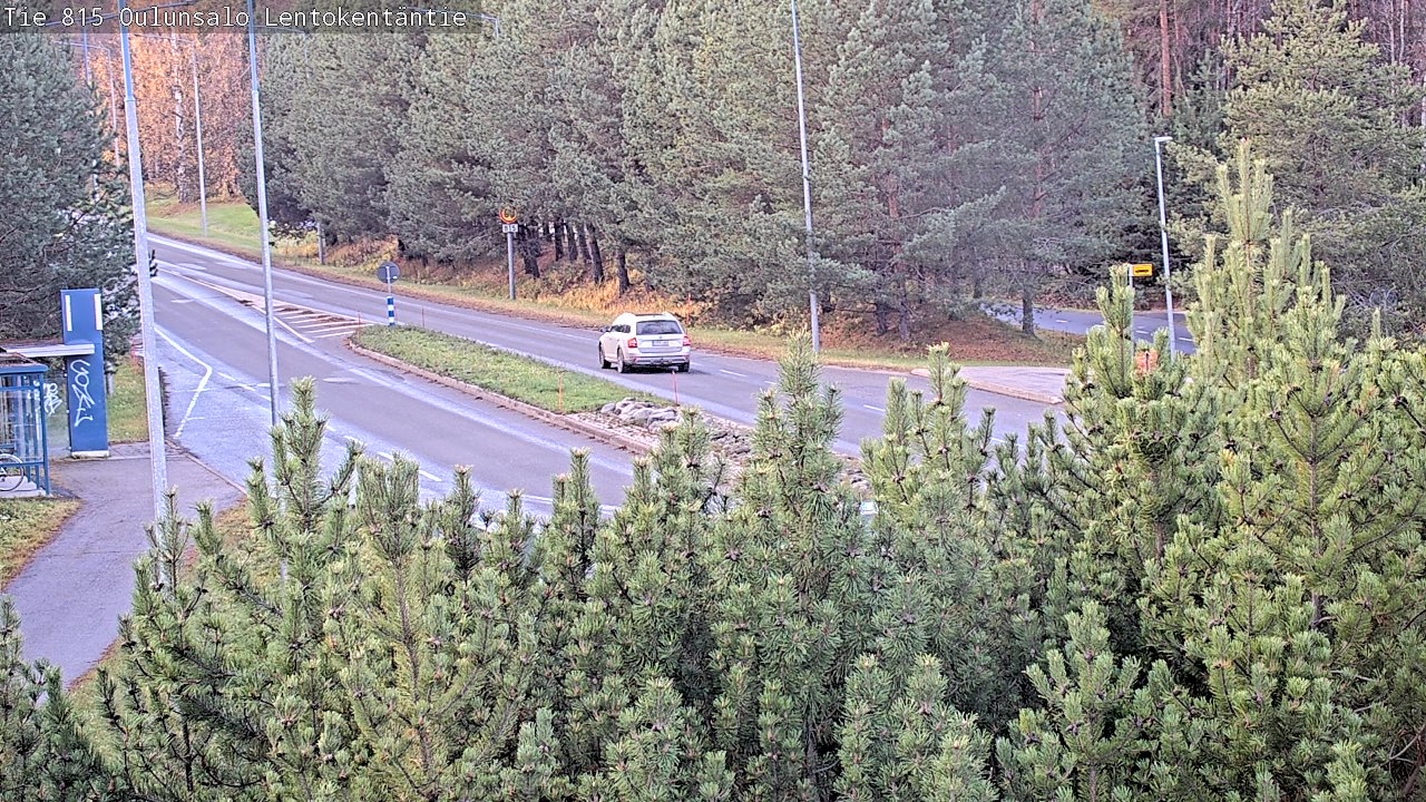 Kelikamerat Kuva Tie 816 Oulunsalo, Lentokentäntie, Oulu, Pohjois-Pohjanmaa