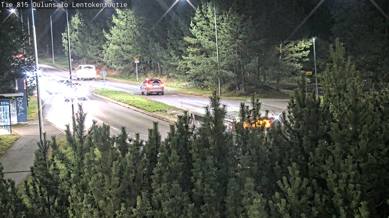 Kelikamerat Kuva Tie 816 Oulunsalo, Lentokentäntie, Oulu, Pohjois-Pohjanmaa