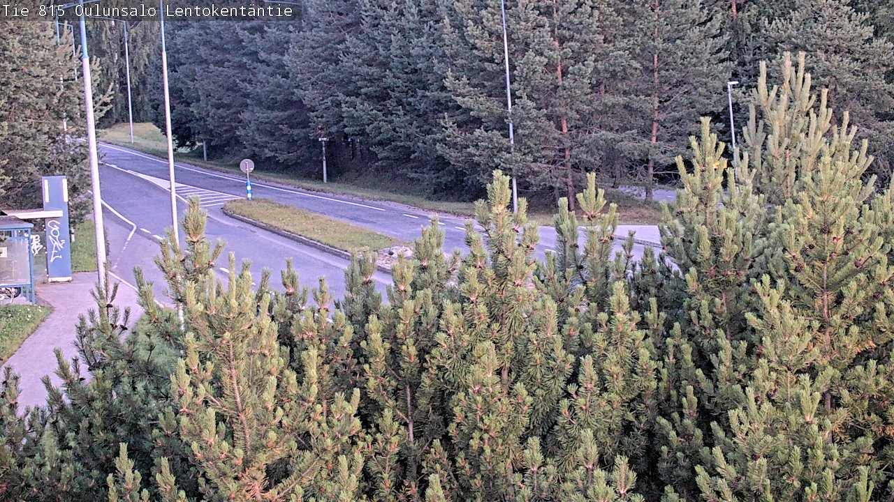 Kelikamerat Kuva Tie 816 Oulunsalo, Lentokentäntie, Oulu, Pohjois-Pohjanmaa