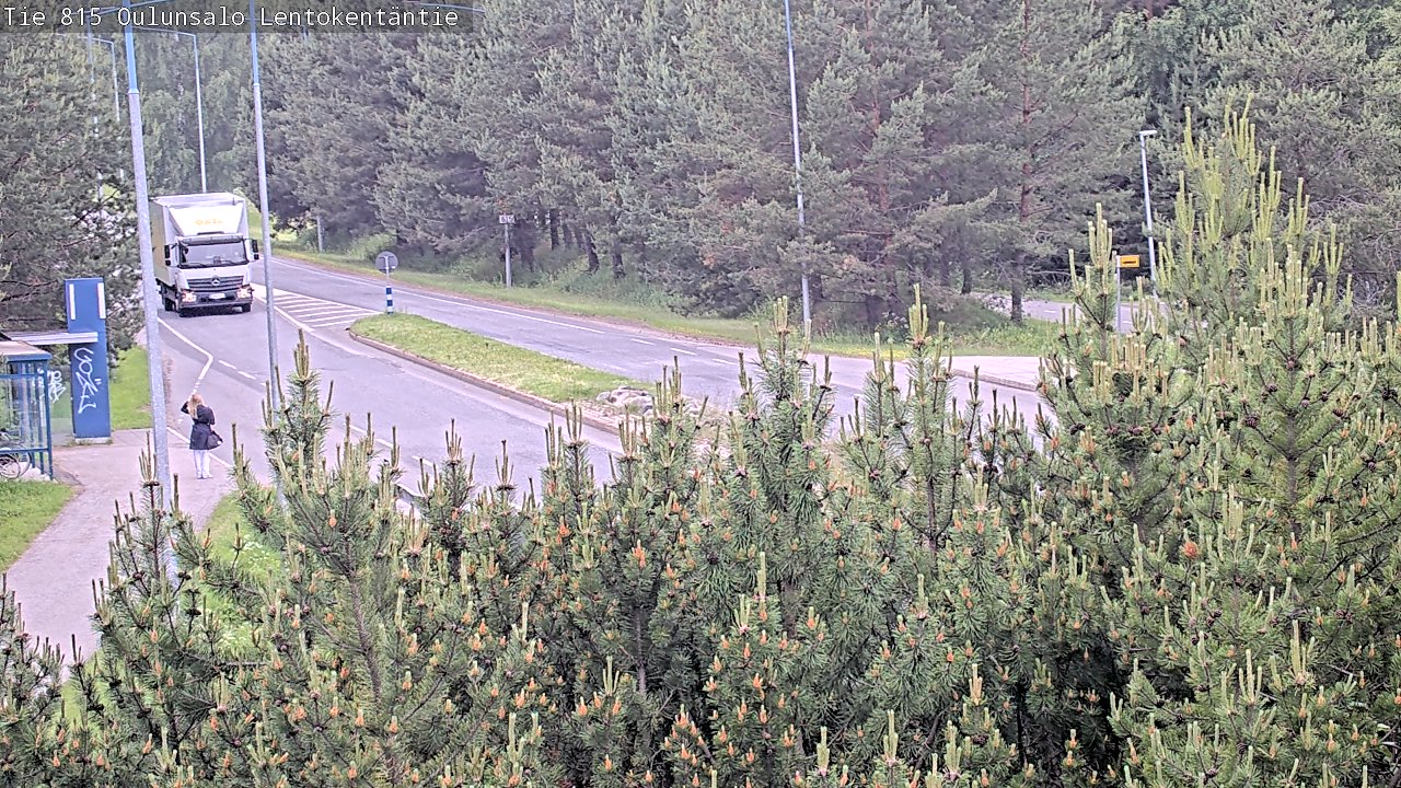 Kelikamerat Kuva Tie 816 Oulunsalo, Lentokentäntie, Oulu, Pohjois-Pohjanmaa