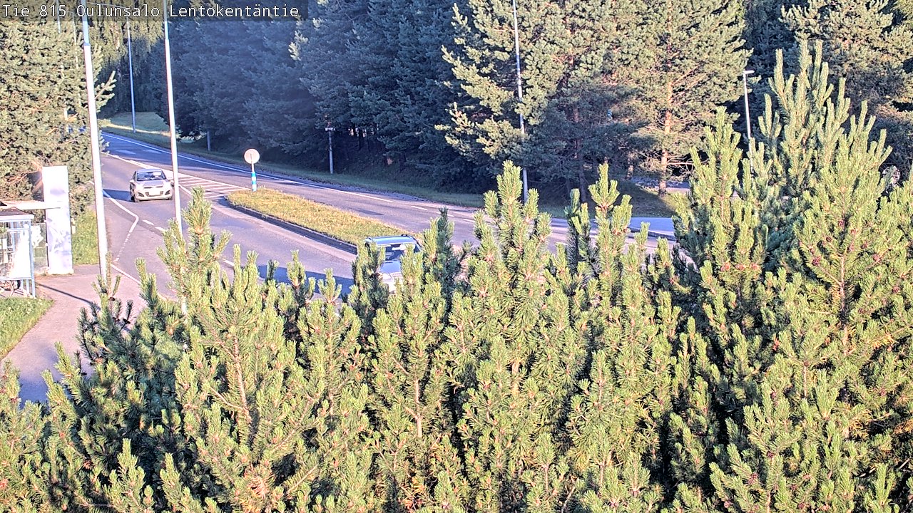 Weather Camera Image Road 816 Oulunsalo, Lentokentäntie, Oulu, Pohjois-Pohjanmaa