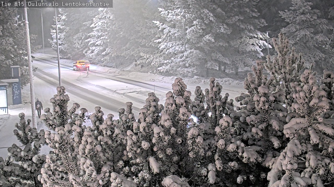 Kelikamerat Kuva Tie 816 Oulunsalo, Lentokentäntie, Oulu, Pohjois-Pohjanmaa