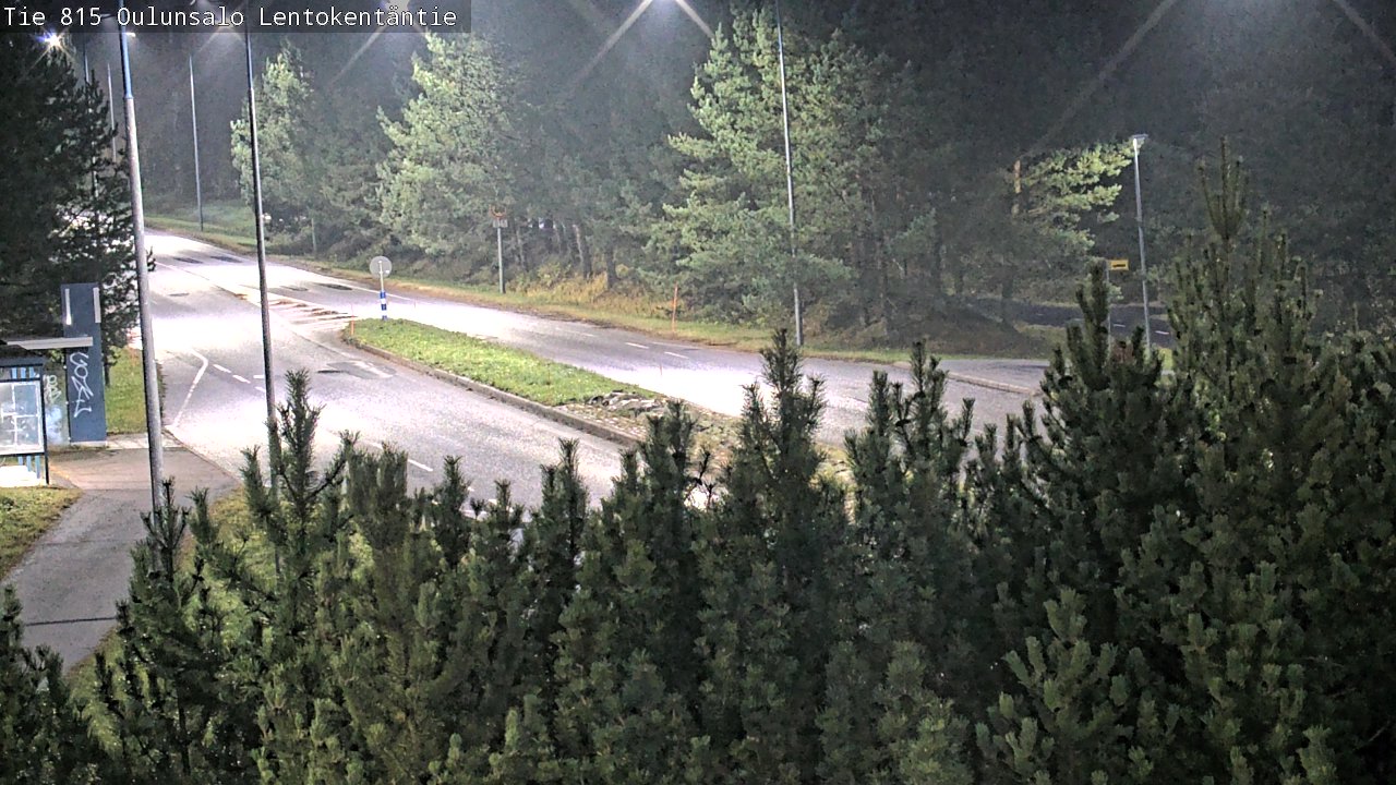 Kelikamerat Kuva Tie 816 Oulunsalo, Lentokentäntie, Oulu, Pohjois-Pohjanmaa